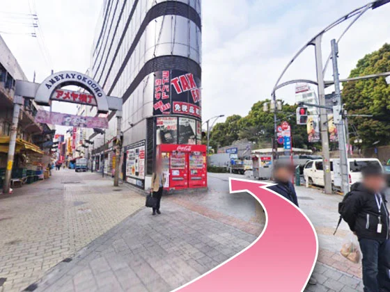 TCB東京中央美容外科 上野院アクセス